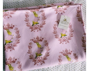 Couvertures Personnalise Bebe Couverture Beatrix Potter Flopsy Ou Jemima Puddleduck Rose Creme Bebe Puericulture