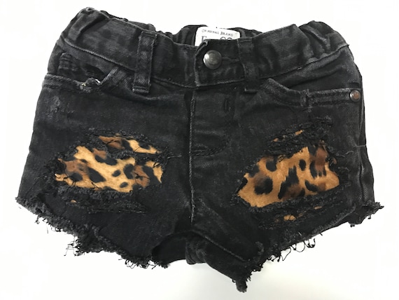 black jeans shorts for girls