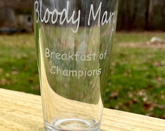 Bloody Mary - Breakfast of Champions Bicchiere inciso da 18 once