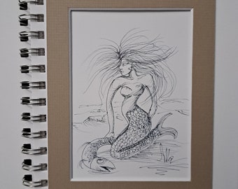 Mermaid and the fish