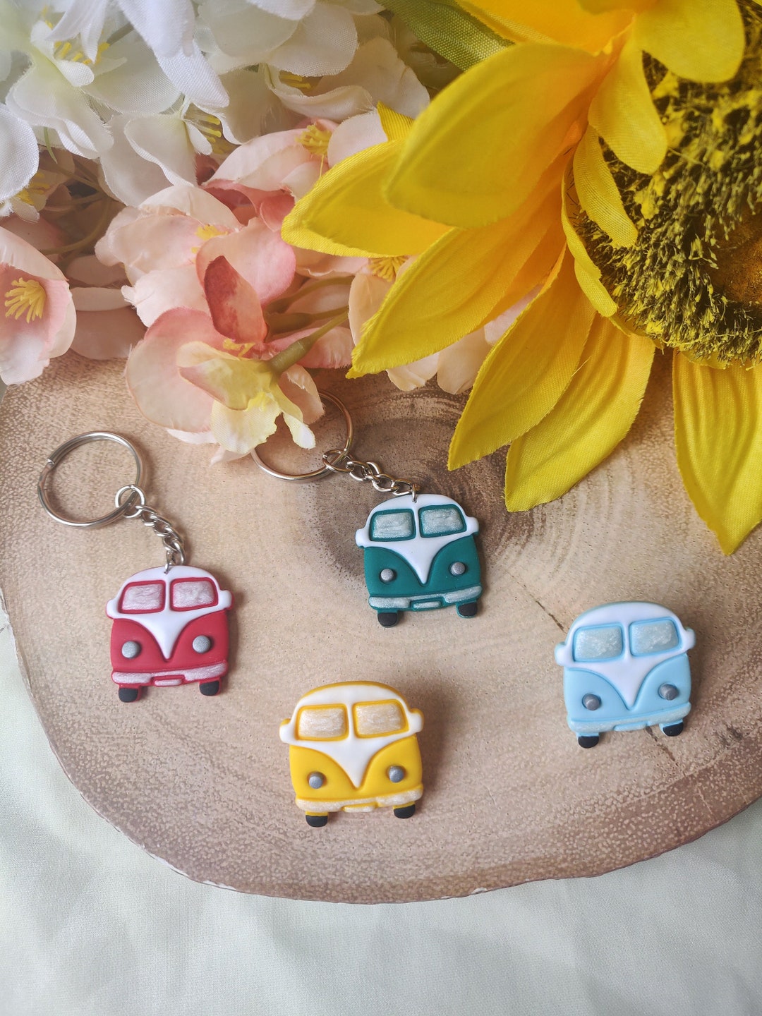 Camper Van Keyring Camper Van Keychain Camper Van Etsy