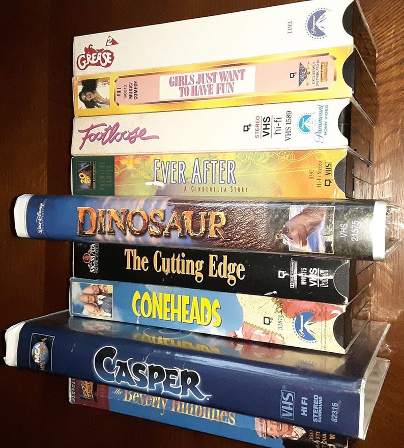 Vintage Collectible VHS Movies Rated PG CHOOSE from Etsy