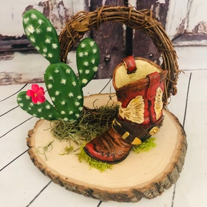 Western Table Centerpiece Wedding Centerpiece Birthdays Table Centerpiece Events Decoration image 3