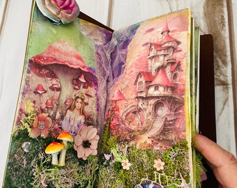 Fantasyland Journal Art Book Daily Journal