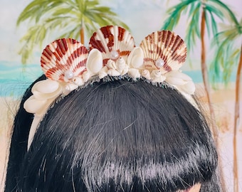 Mermaid Crown Mermaid Birthday, Bridal Mermaid Tiara, Festival Costume