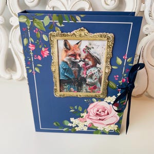 Creative Journal in a Box Foxes in Love Sweet Valentine Birthday Gift Idea