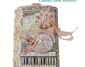 Ballet Themed Junk Journal Dance Art journal