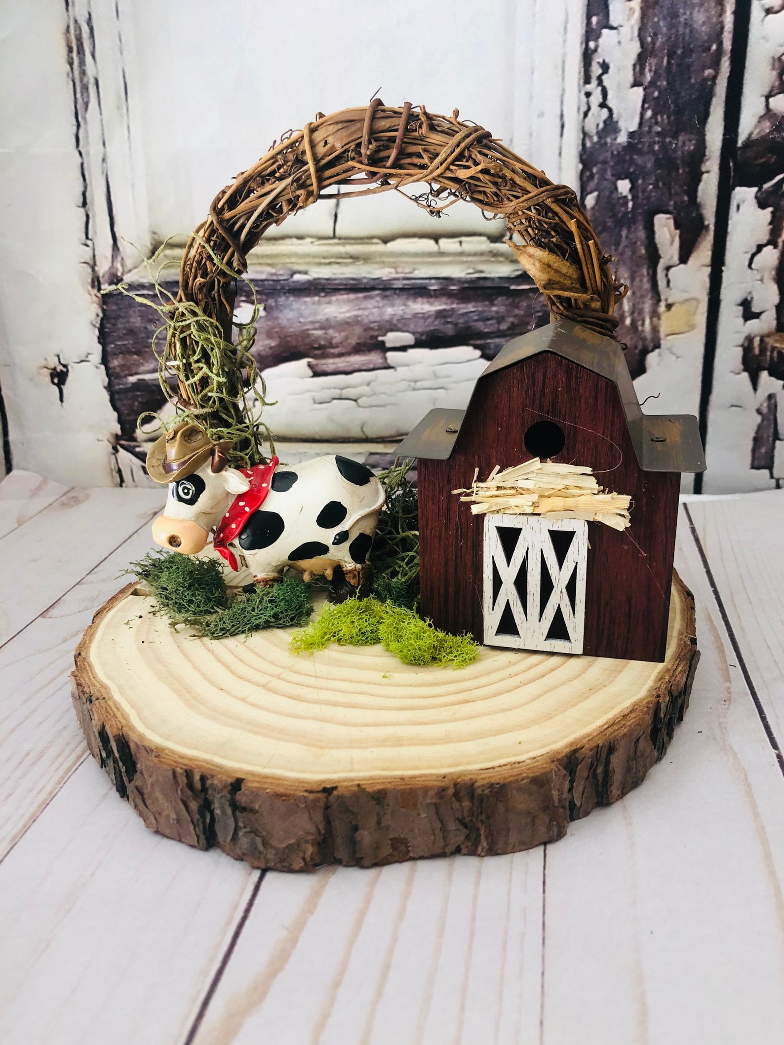 Farm Themed Centerpiece Party Decorations Farm Table Etsy