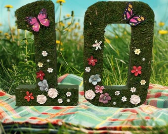 Enchanted Garden Numbers /Letters Enchanted garden party,  Birthdays, Baby Shower, Room Decorations Gift