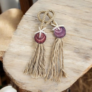 Décorations de poignées de porte inspirées de la plage (2 pièces)