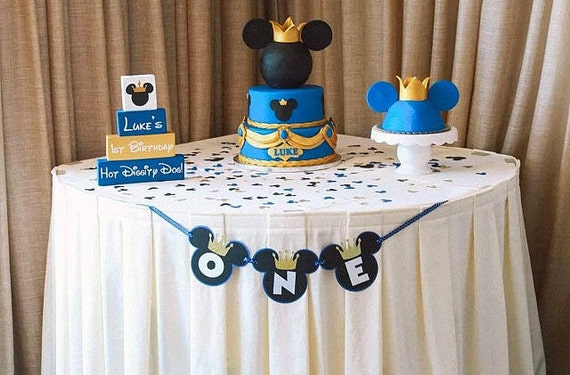 Decoration Fete Royale Le Prince Mickey Mouse Chaise Haute Etsy Decoration Fete Royale Le Prince Mickey Mouse Chaise Haute Etsy