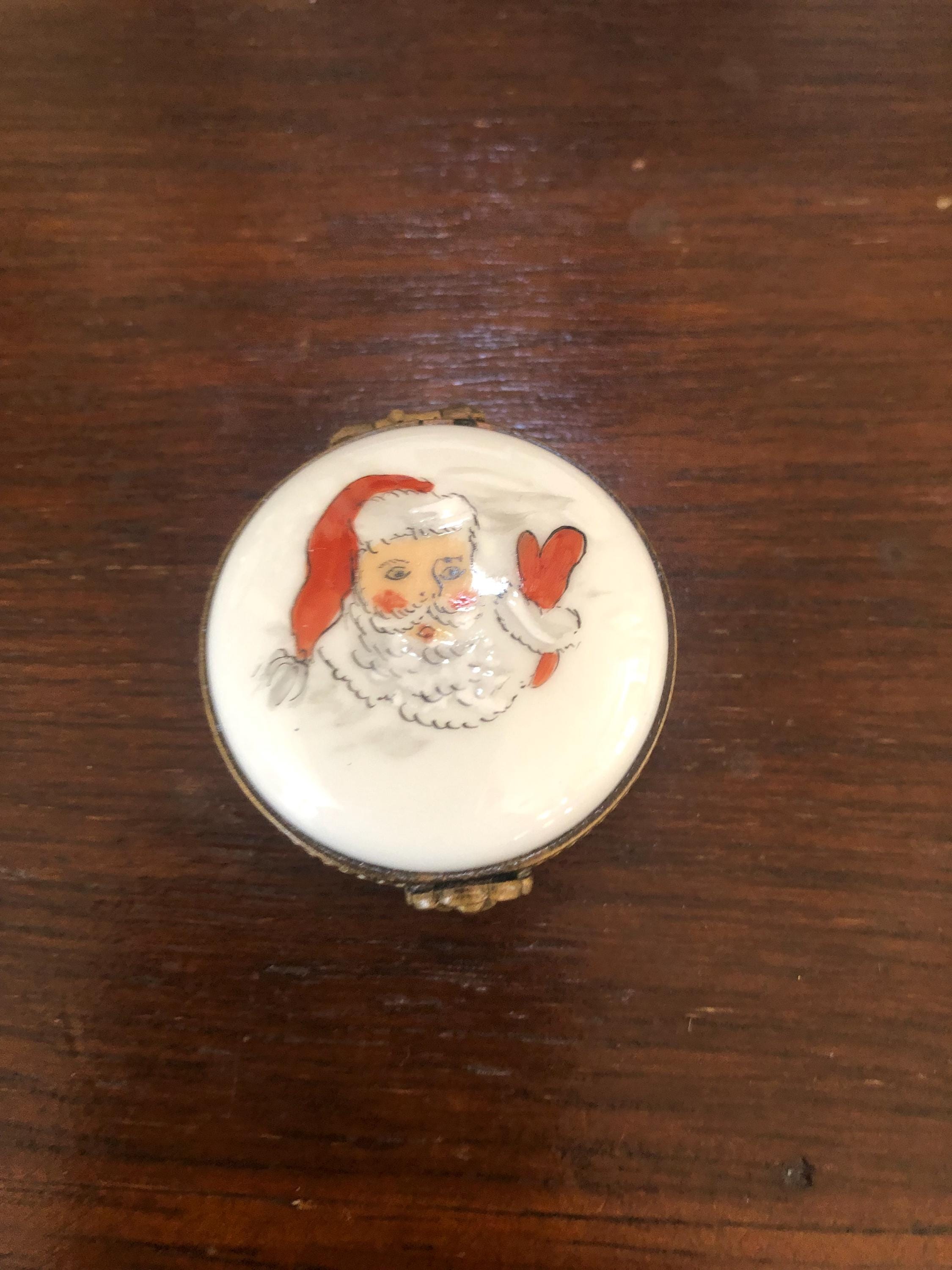 土日セール♡希少美品☆個数限定生産☆天使Limoges boxミレニアム限定品 Limoges Round Box - Etsy