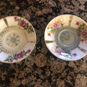 Pair of 2 Kelvin Fine China saucers