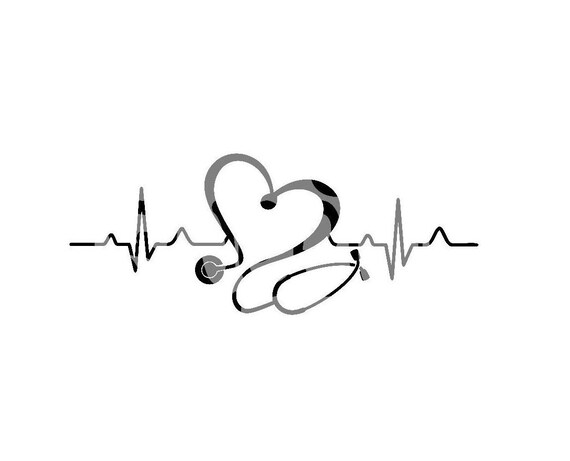Download Digital download Heartbeat SVG Nurse SVG Doctor SVG | Etsy