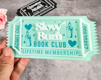 Customrized Romance Trope Bookmark Set - Grumpy Sunshine, Enemies to Lovers, Slow Burn - Bookish Gift for BookTok Readers & Bookworms