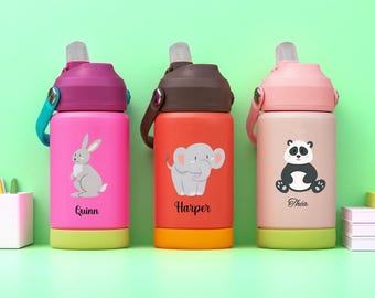 名入れ可能な304ウォーターボトル、子供用カップ、カスタムディズニーウォーターボトル、初めての家族旅行ギフト、UVプリント名入れ、新学期、クリスマスギフト