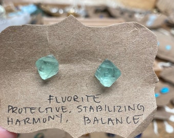 Fluorite Earrings