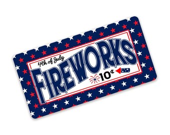 Patriotische Willkommensschild Vierten Juli Zeichen Rot Etsy