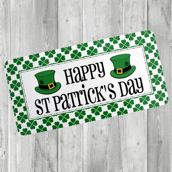 St Patrick S Day Sign Leprechaun Sign For Wreath Four Etsy