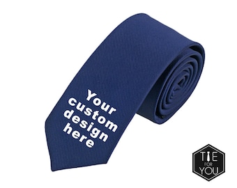 Custom Silk Neckties with your design - 27 colours. Custom neckties. Necktie for wedding, themed wedding, cosplay, geeks.