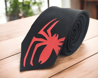 Spider-Man Silk Slim Tie – Superhero Necktie