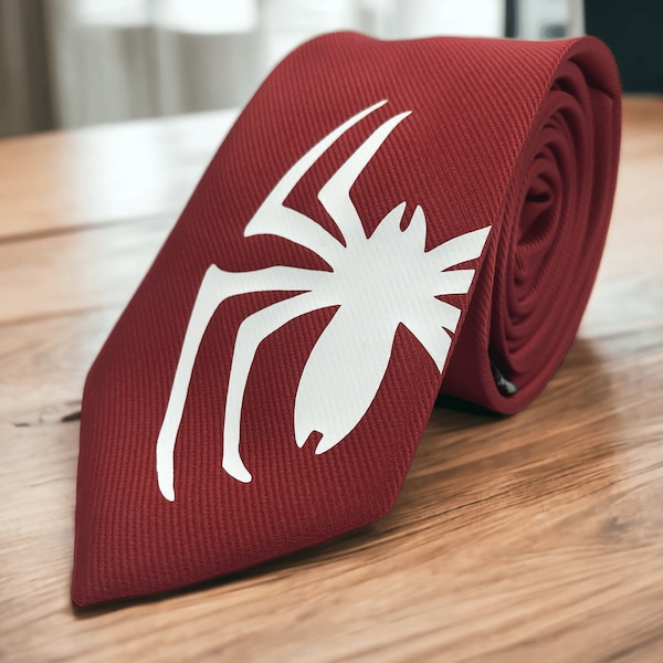 mens spiderman tie