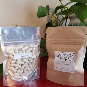Lecithin (from raw organic sunflower seeds)