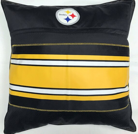 Pittsburgh Steelers 18 X 18 Jersey Pillows Etsy