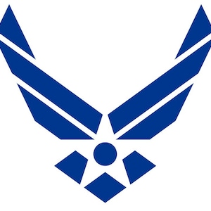 Air Force Logo Vinyl Decal – Patriotic Military Sticker for Cars, Laptops, and More