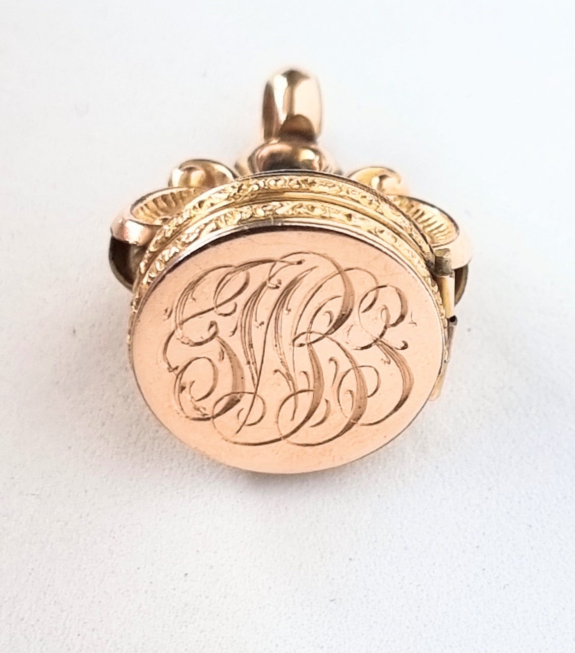 Antique Seal Type Locket, Pendant, Late 19th Early 20th C. KEO/1341 - Etsy