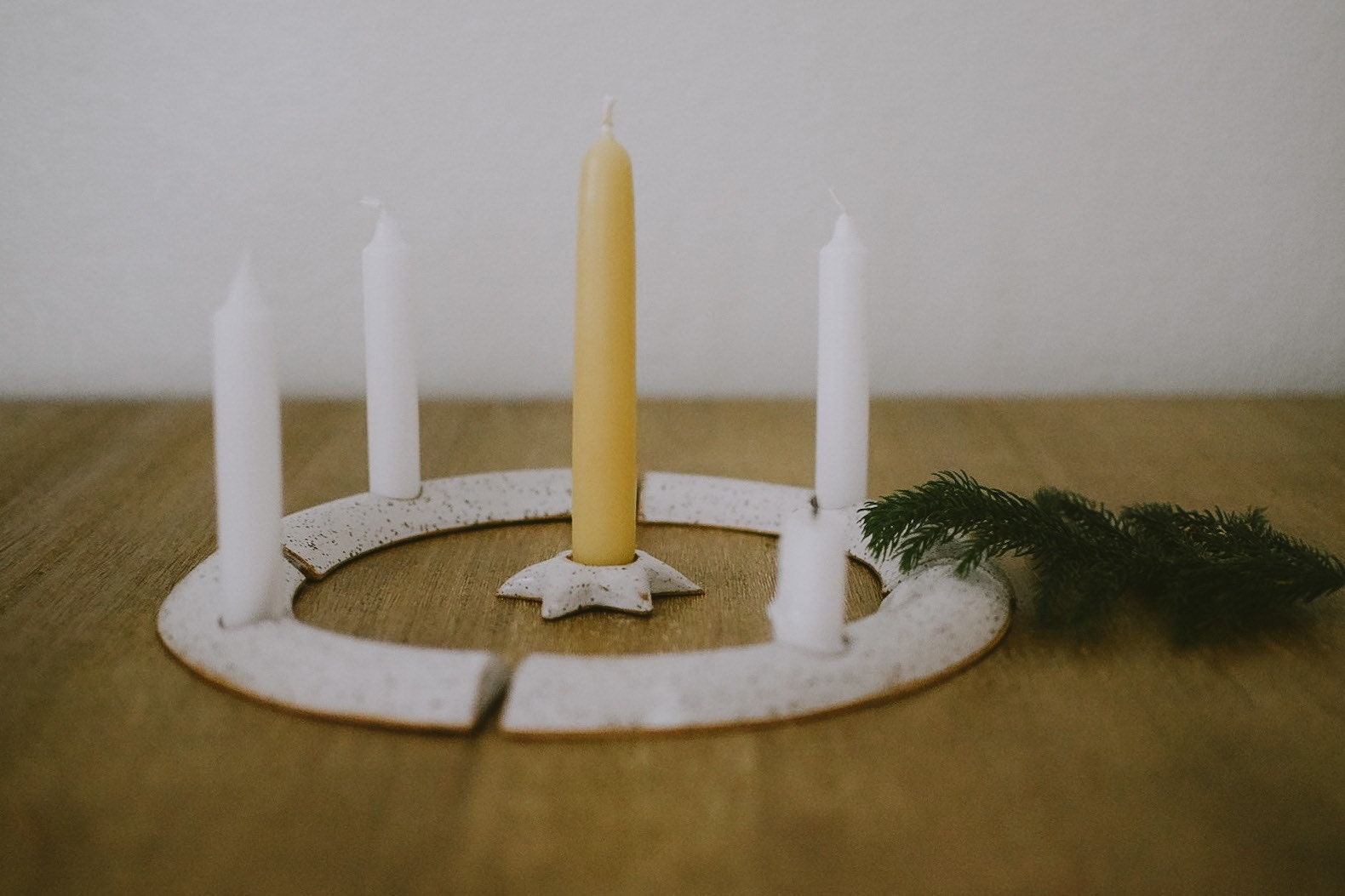 Ceramic Advent Wreath Advent Ring Celebration Ring Candle Etsy