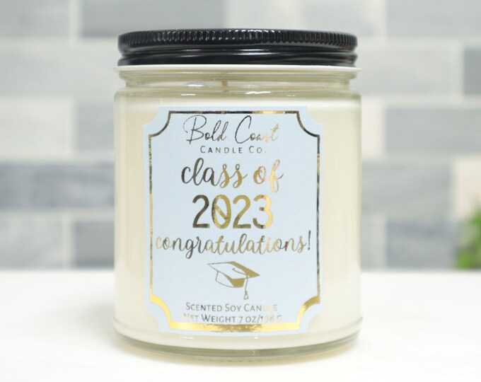 Class of 2023 Congratulations! 7oz Premium Soy Candle