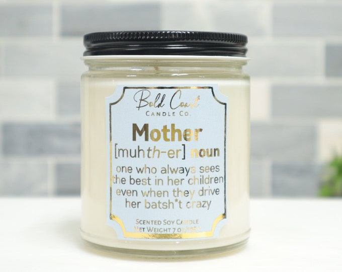 Mother Definition 7oz Premium Soy Candle