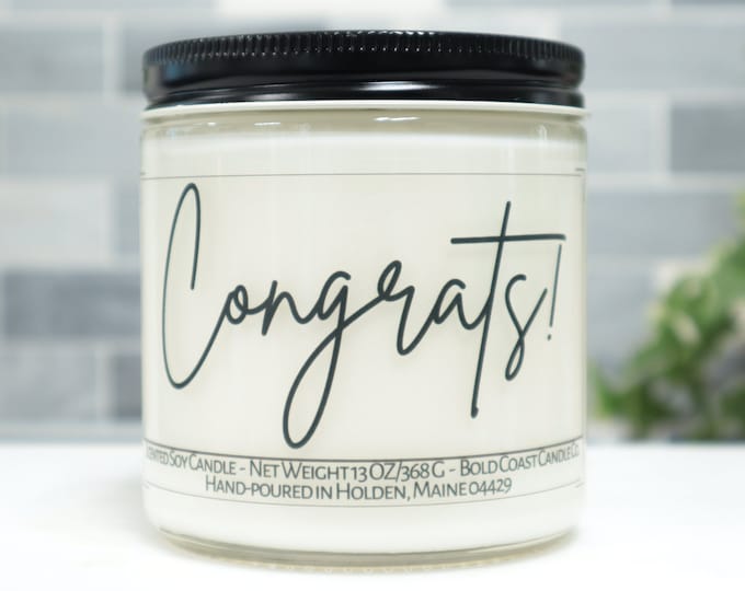 Congrats Soy Candle