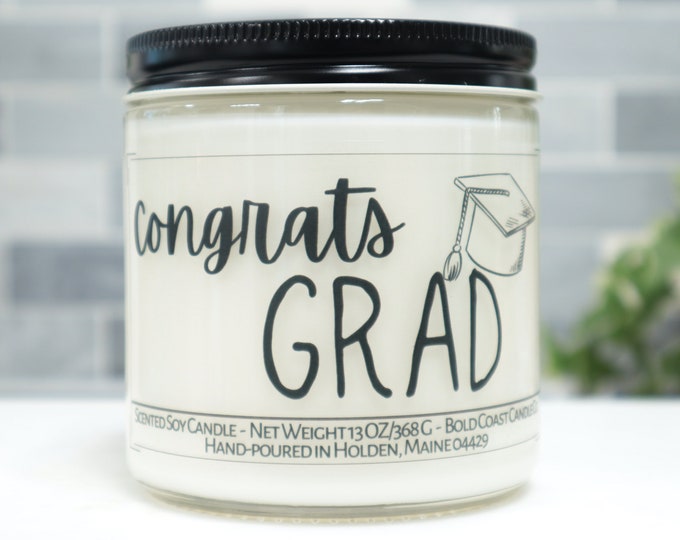 Congrats Grad Soy Candle