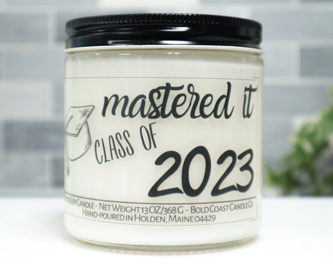 Mastered It Class of 2023 Soy Candle