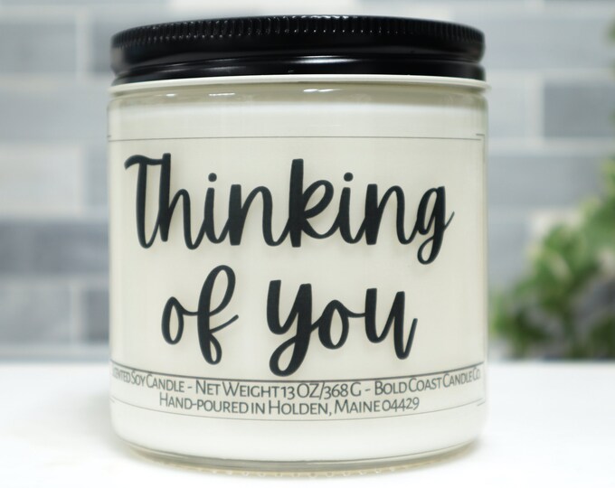 Thinking of You Customizable Soy Candle