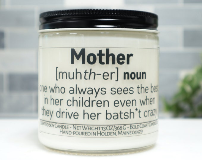 Mother Definition Soy Candle