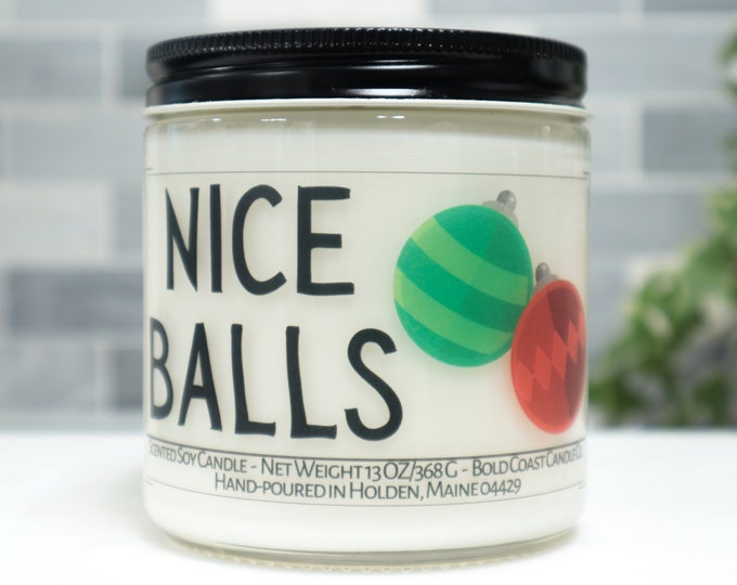 Nice Balls Soy Candle