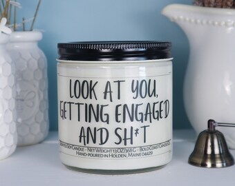 Look At You Getting Engaged and Sh*t Soy Candle