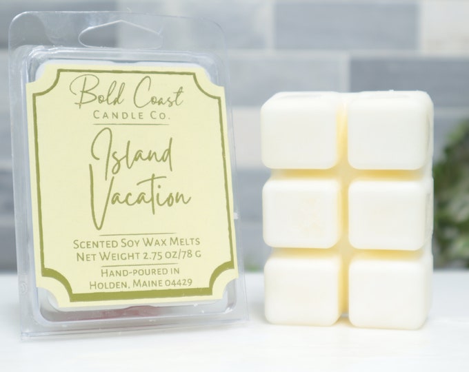 Island Vacation Scented Soy Wax Melts