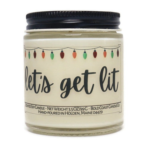 Christmas Candle Funny Candle for Friend Funny Candle Gag Etsy