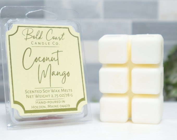 Coconut Mango Scented Soy Wax Melts