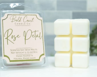 Rose Petal Scented Soy Wax Melts