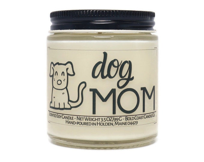 Dog Mom Soy Candle