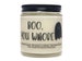Boo You Whore, Funny Halloween Decor, Halloween Candle, Customizable Candle, Halloween Party Favor, Halloween Best Friend Gifts
