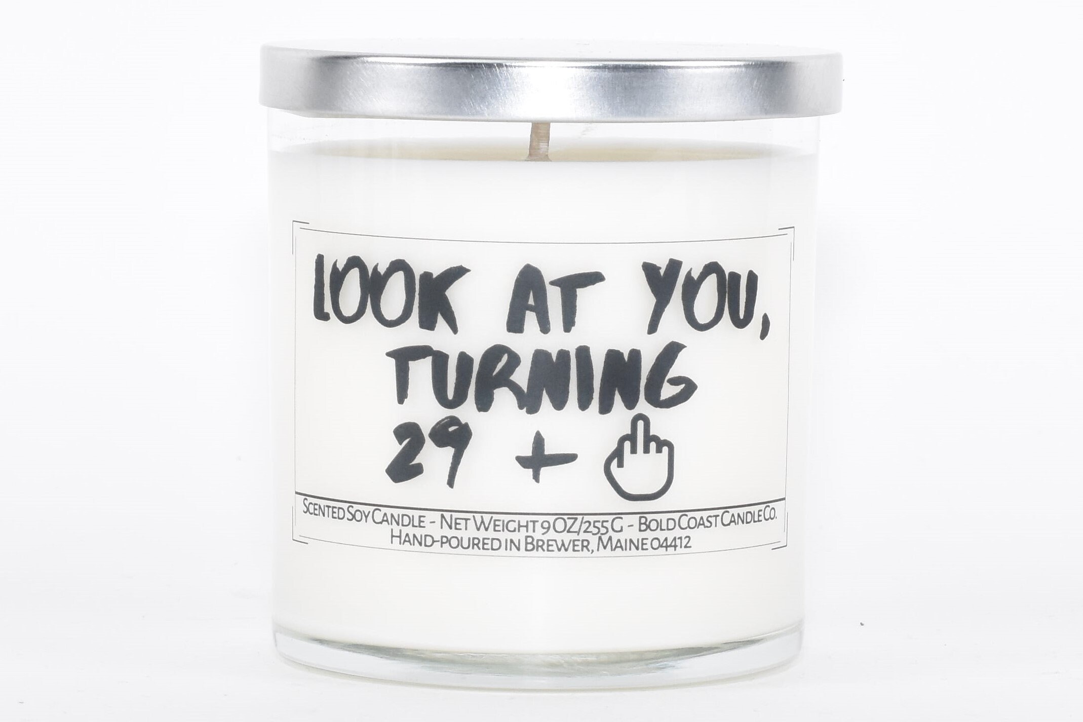 30th Birthday Soy Candle Funny Birthday Gift Birthday Gift For Her Personalized Gift Sister Gift Best Friend Gift Funny Gift For Mom