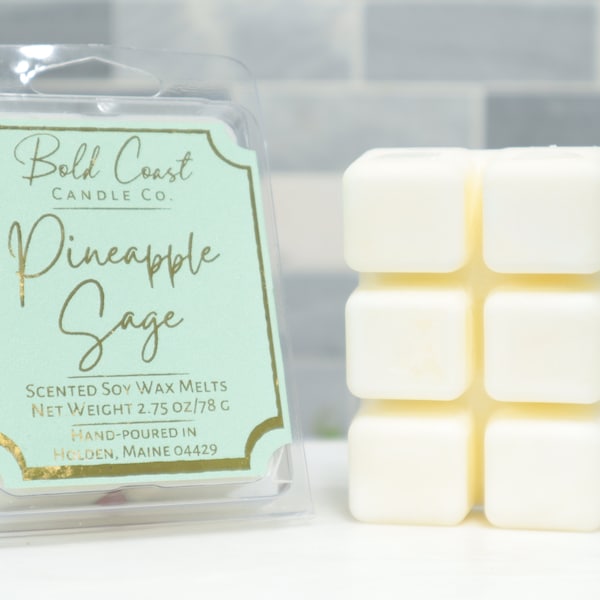 Pineapple Sage Scented Soy Wax Melts