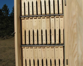 Langstroth Slovenian AZ beehive 30-frames, 3 story with 2- feeder