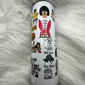 Bob&#39;s Burgers Sublimation 20 ounce and 30 ounce Tumblers